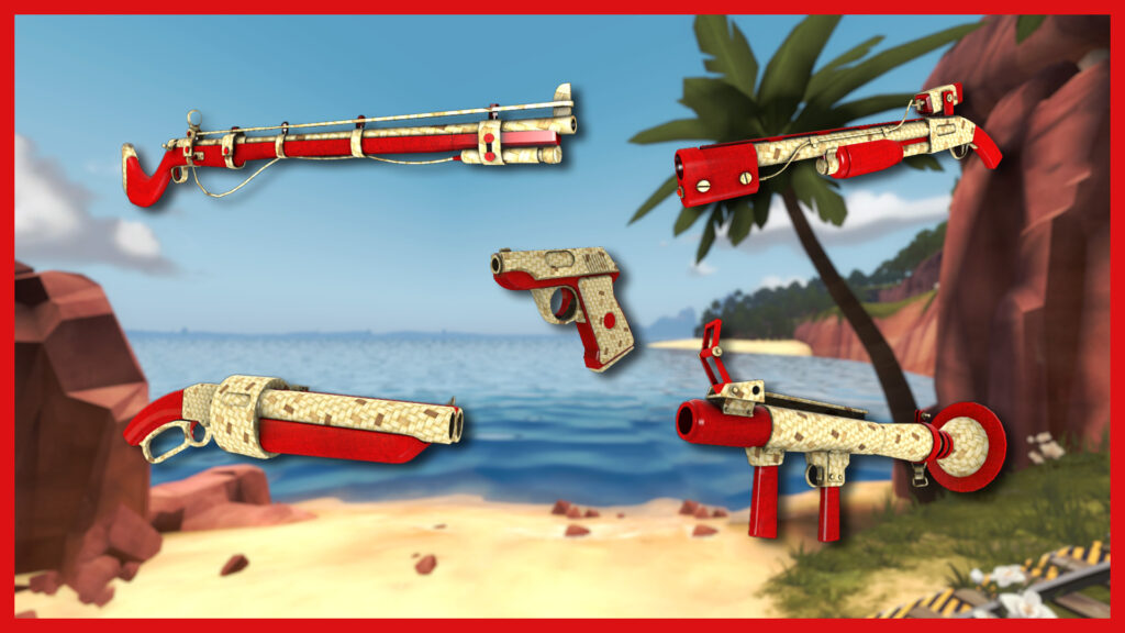 Straw Sailor Team Fortress 2 Weapons Skin Red Team